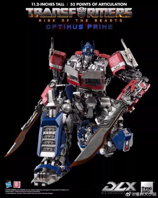 Optimus Prime Transformers Rise of the Beasts Threezero DLX - Image 4