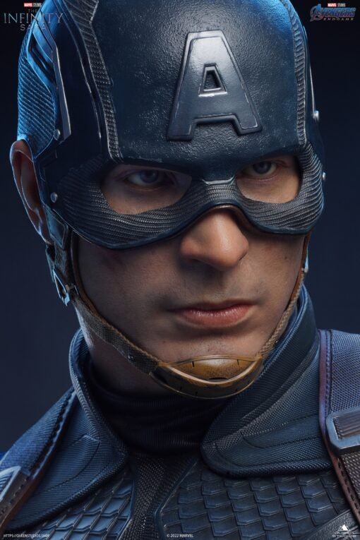 QUEEN STUDIOS LIFE SIZE CAPTAIN AMERICA BUST - Image 7