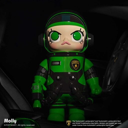 Perfect Pop Mart Mega Space Molly The Lamborghini Astronaut 400% Action Figure - Image 3