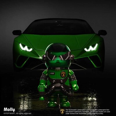 Perfect Pop Mart Mega Space Molly The Lamborghini Astronaut 400% Action Figure