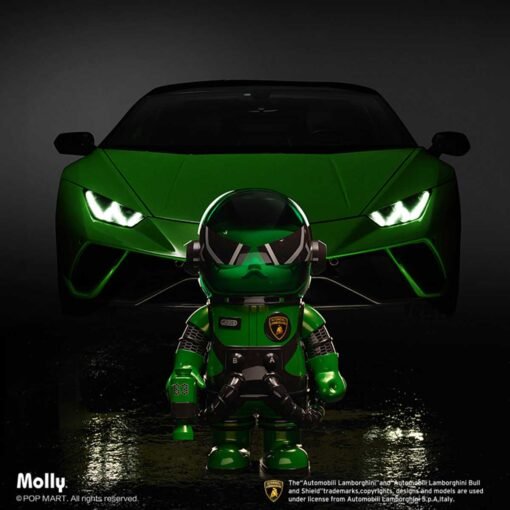 Perfect Pop Mart Mega Space Molly The Lamborghini Astronaut 400% Action Figure