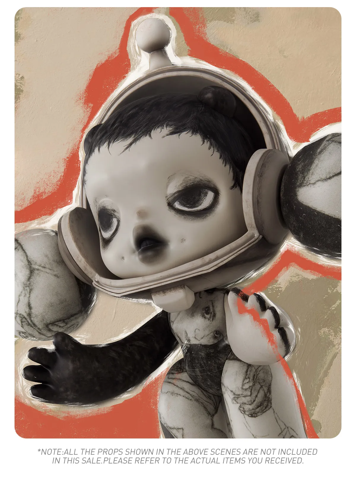 MEGA α SKULLPANDA 400% Egon Schiele | MEGA - POP MART