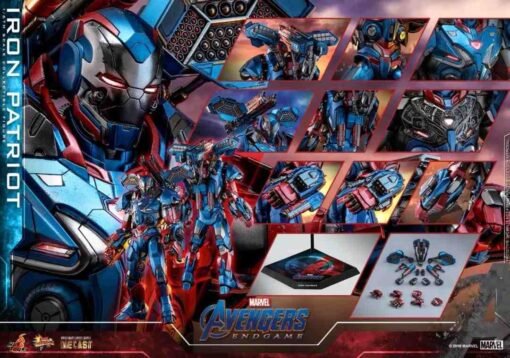 Hot Toys Iron Patriot Avengers Endgame - Image 2