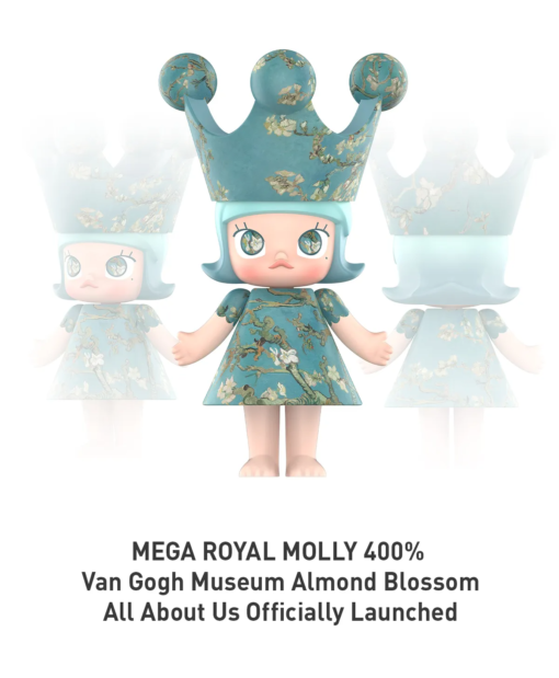 MEGA ROYAL MOLLY 400% Van Gogh Museum Almond Blossom - Image 3