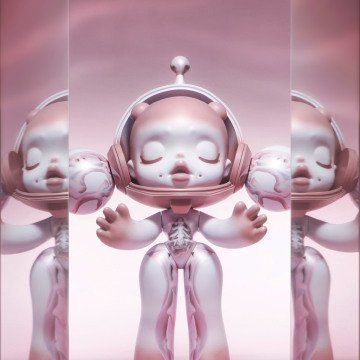 MEGA α SKULLPANDA 1000% Entangled - Image 10