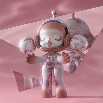MEGA α SKULLPANDA 1000% Entangled - Image 13