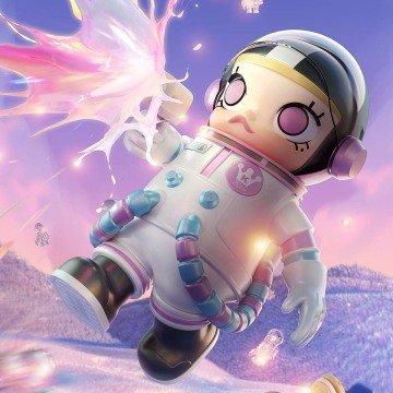 MEGA COLLECTION 400% SPACE MOLLY CANDY - Toyzone