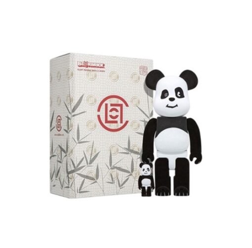 BE@RBRICK x CLOT 1000% panda - Image 4