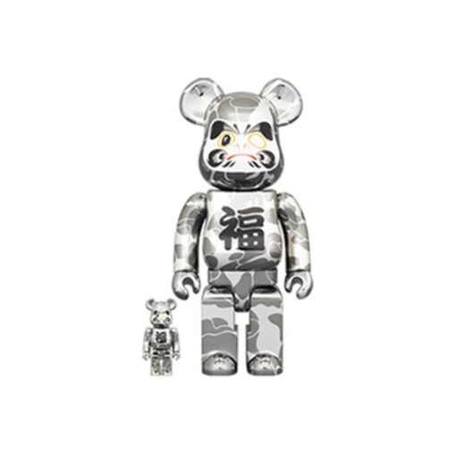 BE@RBRICK x BAPE(R) Maneki Neko & Daruma 4pcs 100%400% - Image 5