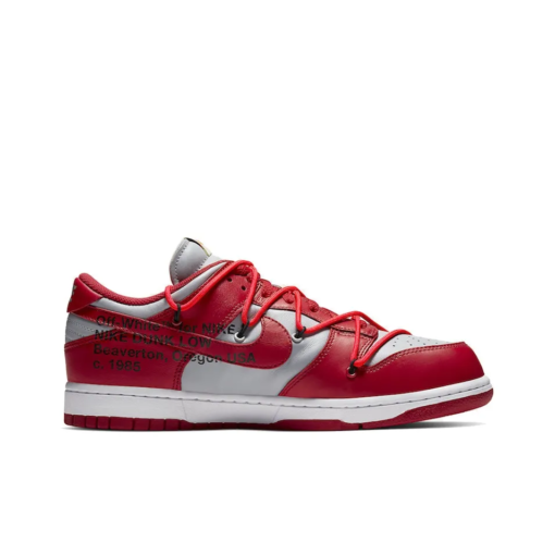 Off-White x Nike Dunk Low LTHR OW - Image 2