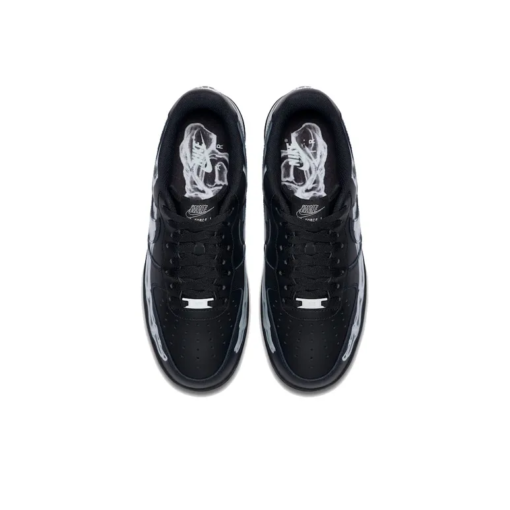 Nike Air Force 1 Skeleton 'Black on Black' - Image 4