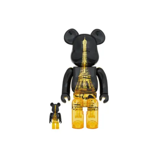 BE@RBRICK EIFFEL TOWER GOLDEN GOWN Ver