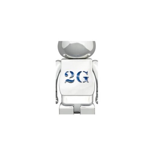 BE@RBRICK SORAYAMA 2G SILVER Ver. 2G100%+400%/1000% - Image 4