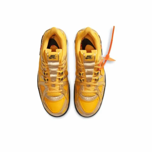 OFF-WHITE x Nike Rubber Dunk "University Gold" - Image 4