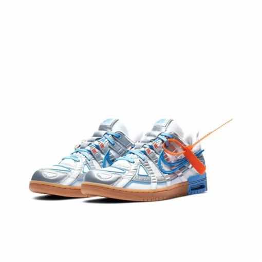 OFF-WHITE x Nike Rubber Dunk Air University Blue - Image 3