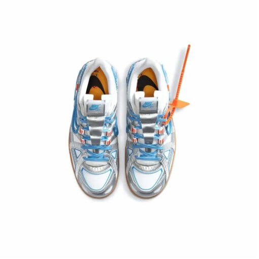 OFF-WHITE x Nike Rubber Dunk Air University Blue - Image 4