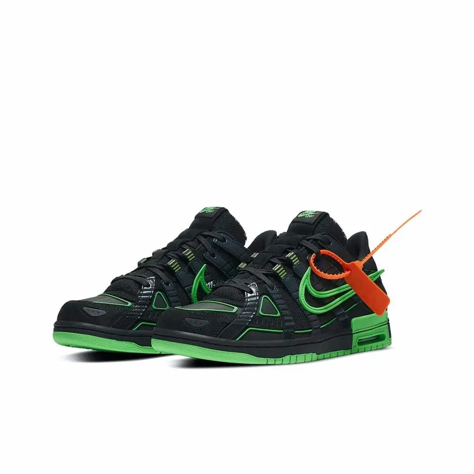 OFF-WHITE x Nike Rubber Dunk "Green Strike" - Image 3