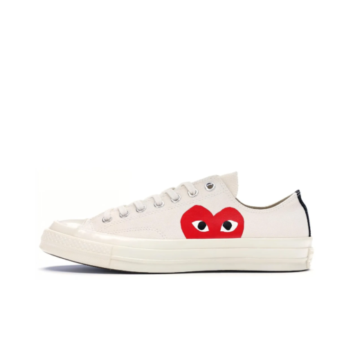 CDG x Converse 1970s Chuck Taylor All-Star Ox PLAY White