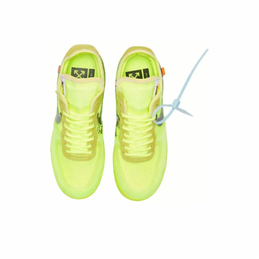 OFF-WHITE x Nike Air Force 1 Part 2 Volt THE TEN - Image 5