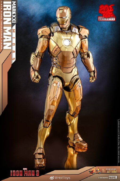 Hottoys hot toys MMS586-D36 Iron Man 3 Mark XXI Midas MK21 Diecast 1/6 scale Figure - Image 5